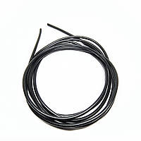 Шнур каучуковий Finding Резинова кругла волосінь довжиною близько 1 метру Чорна 1.5 мм