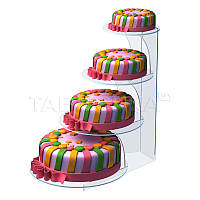 Підставка для торта багатоярусна
