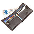 Гаманець чоловічий флотар шкіряний TAILIAN 18999 Темно-коричневий, фото 3