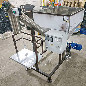 Шнековий фасувальник до 20 кг Весовий дозатор напівавтомат ШД 3 Напівавтоматичний фасувальник у пакети