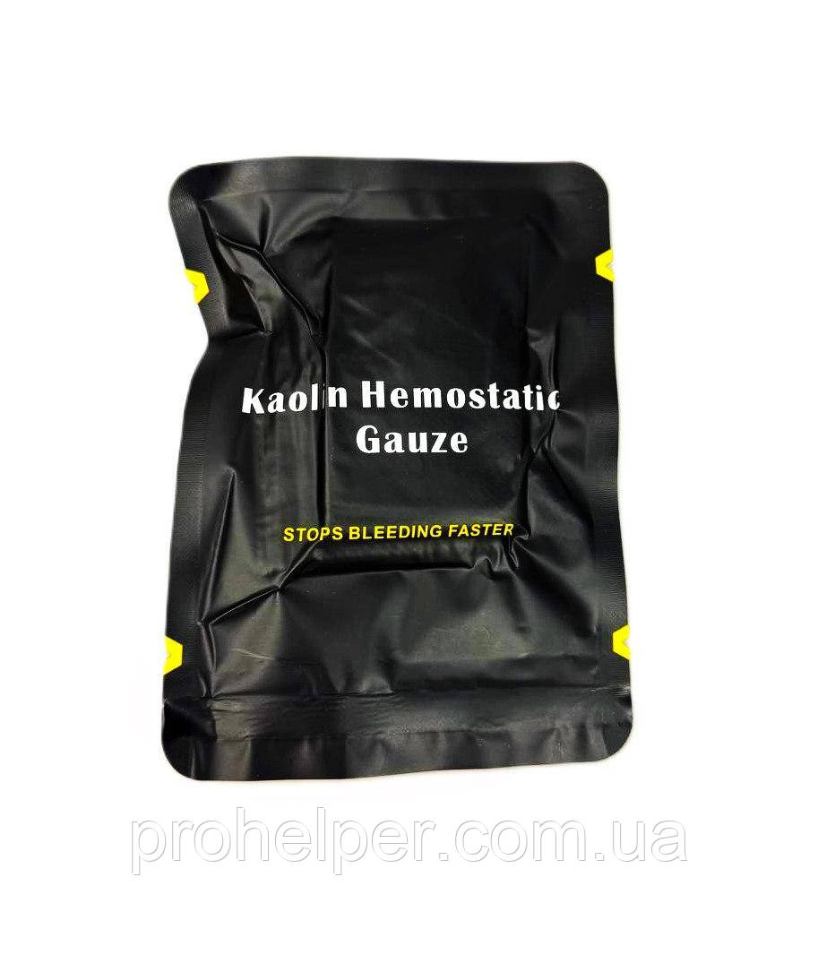 Бинт гемостатичний Kaolin Hemostatic Gauze Z-складений, фото 1