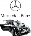 Дитячий електромобіль MERCEDES GT3 4x4 12V 7Ah чорний PlayHouse (Польща), фото 4