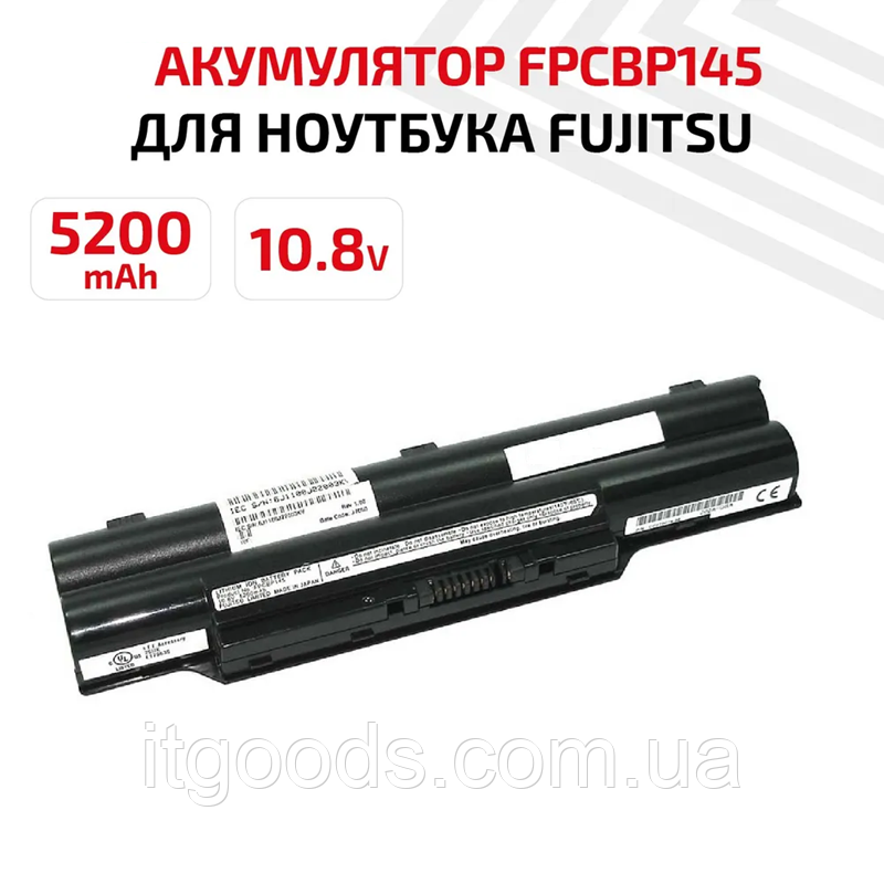 Батарея для ноутбука Fujitsu FPCBP145AP FMVNBP146 FPCBP282 LifeBook S751 S752 S782 S7111 SH561 SH760 SH761