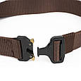 Ремінь чоловічий текстильний Vintage 20338 Коричневий, фото 5