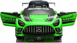Дитячий електромобіль MERCEDES GT3 4x4 12 V 7 Ah салатовий PlayHouse (Польща)