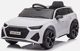 Дитячий електромобіль AUDI RS6 білий PlayHouse (Польща)