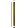 Ніжка з металу 730 мм 1 шт Золото, фото 2