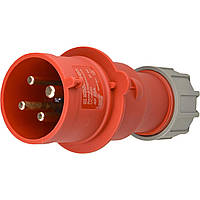 Вилка переносна АСКО-УКРЕМ UCombi 4 полюси 3P+PE 32А IP44 (A0080010107)