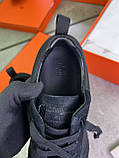 Кросівки чоловічі Bouncing Black чорні шкіра замша та текстиль, фото 6