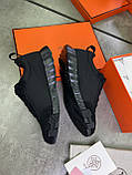 Кросівки чоловічі Bouncing Black чорні шкіра замша та текстиль, фото 9