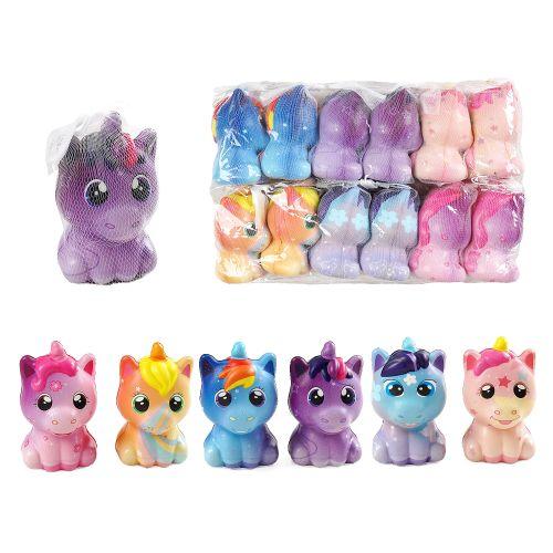 Антистрес-сквіш "Єдиноріжка" (ціна за набір - 12 штук), фото 1