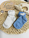 Шкарпетки для новонароджених (махра) комплект 2 пари, фото 8