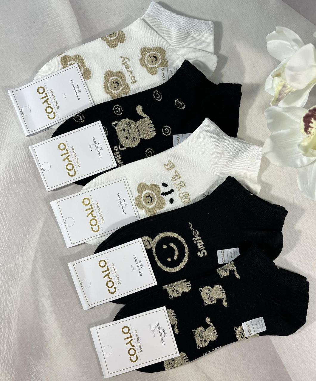 Шкарпетки жіночі Coalo Cotton Розмір 36-41