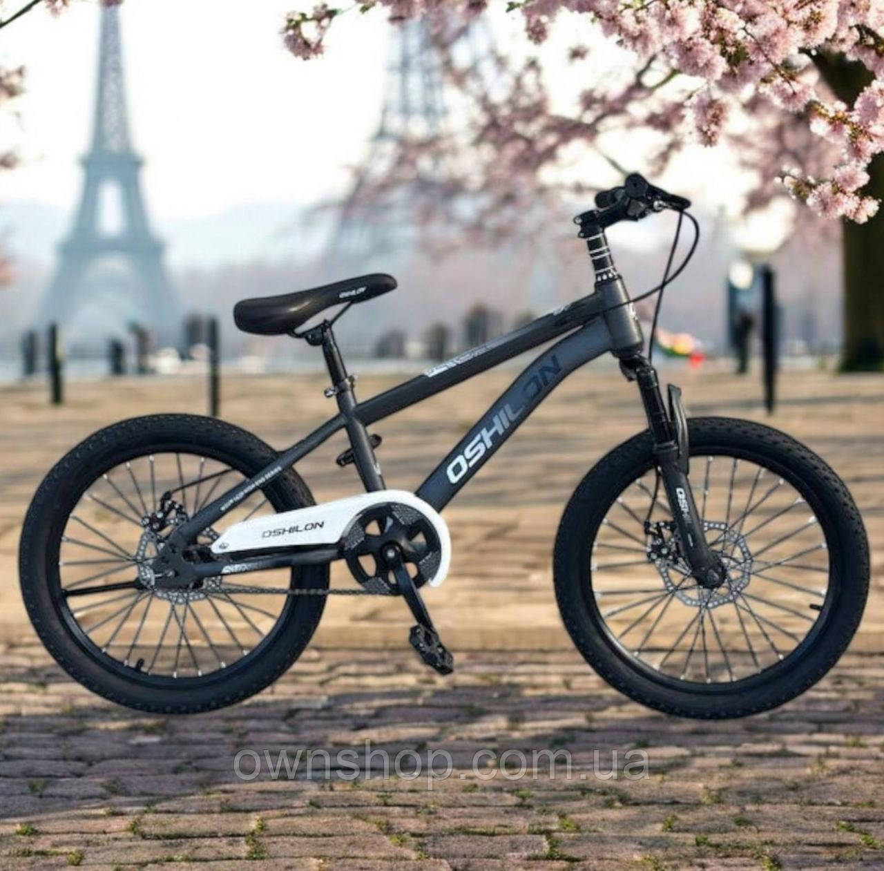 Підлітковий сталевий велосипед 20", рама 12", підніжка, TOP Oshilon 01