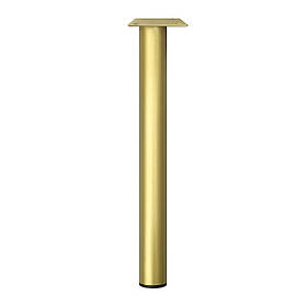 Ніжка з металу 400 мм 1 шт Золото