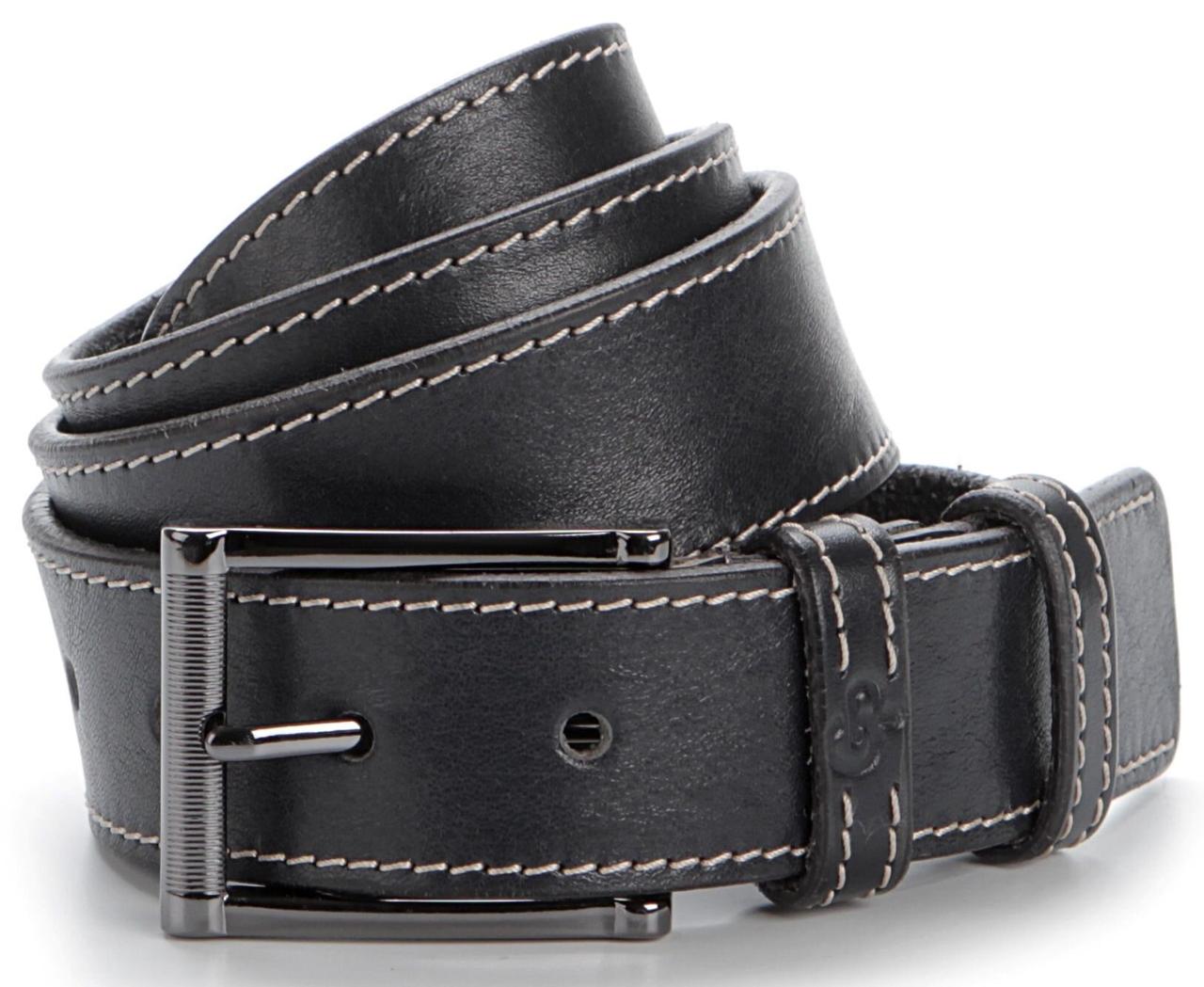 Ремінь чоловічий GRANDE PELLE 00765 Синій, фото 1