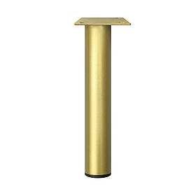 Ніжка з металу 300 мм 1 шт Золото