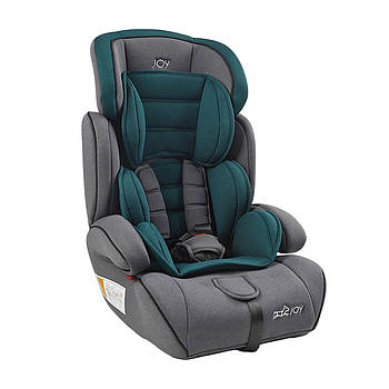 Автокрісло з бустером JOY (група 1-2-3, вага 9-36кг) 1255-72 Сіро-зелене
