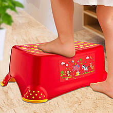 Сходинка дитяча Irak Plastik 40 x 27 x 15 см, Червоний (DRK)