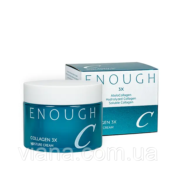 Крем від зморшок з потрійним колагеном Enough Collagen 3x Moisture Cream 50 мл, фото 1
