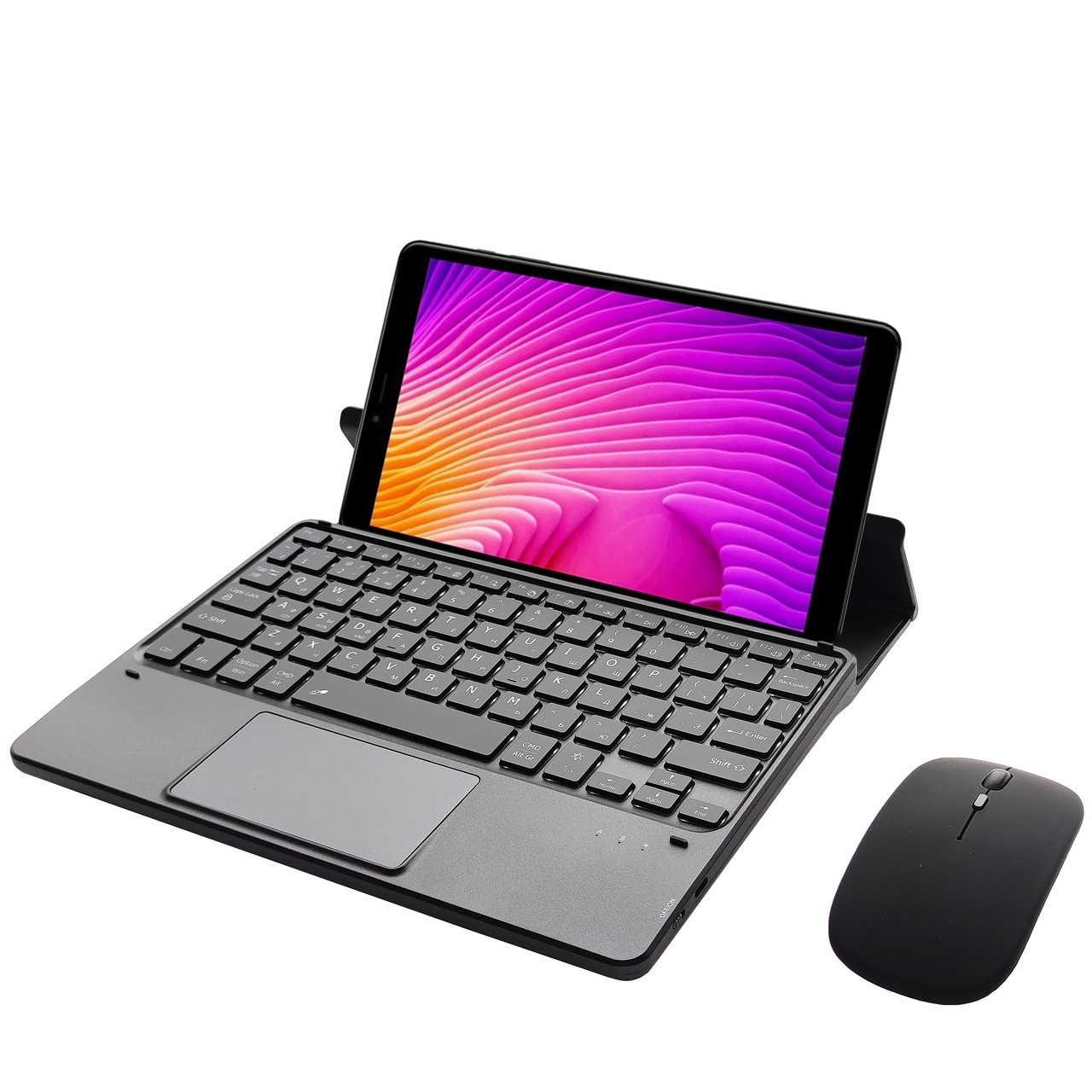 Клавіатура-підставка бездротова Smart Keyboard + Мишка для Сhuwi Hi9 Pro Ukr+Eng Black, фото 1