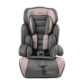 Автокрісло з бустером JOY (група 1-2-3, вага 9-36кг) 8690-15 Сіре