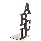 Підставка тримач для книг металевий,стоппер для книг,букенд, фото 2