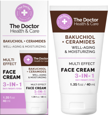Крем для обличчя Bakuchiol + ceramides 3в1 The Doctor Health & Care 40 мл