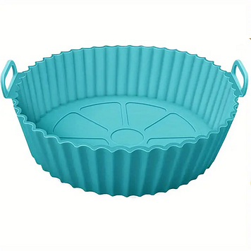 Силіконова форма вкладиш для аерогрилів та аерофрітюрниць W-55 блакитний