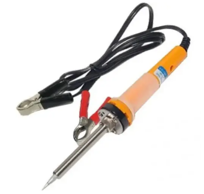 Паяльник автомобільний з крокодилами ZD-200NDJ, 40W 12V, жало N1, фото 1