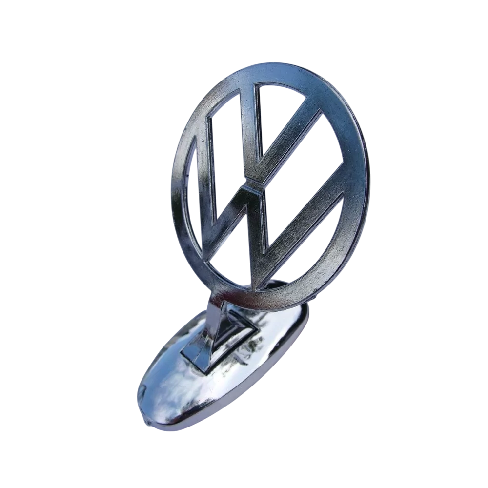 Емблема приціл на капот Volkswagen Хром на скотчі (сплав), фото 1
