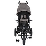 Дитячий триколісний велосипед-коляска з батьківською ручкою Turbo Trike MT 1007-13, фото 4
