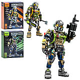 Дитячий конструктор- воїн робот W9100-01, фото 2