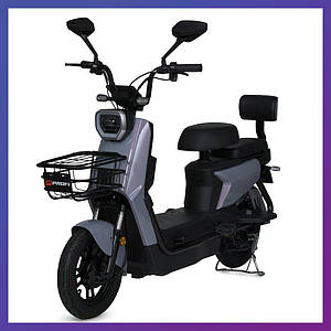 Скутер на акумуляторі двоколісний для дорослих і підлітків Profi MES 1025-6 SUWA/BAT 60V20AH 500W Сірий