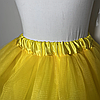 Фатинова спідниця жовта із чорним. Спідниця до костюма бджілки, квіточки, фото 3