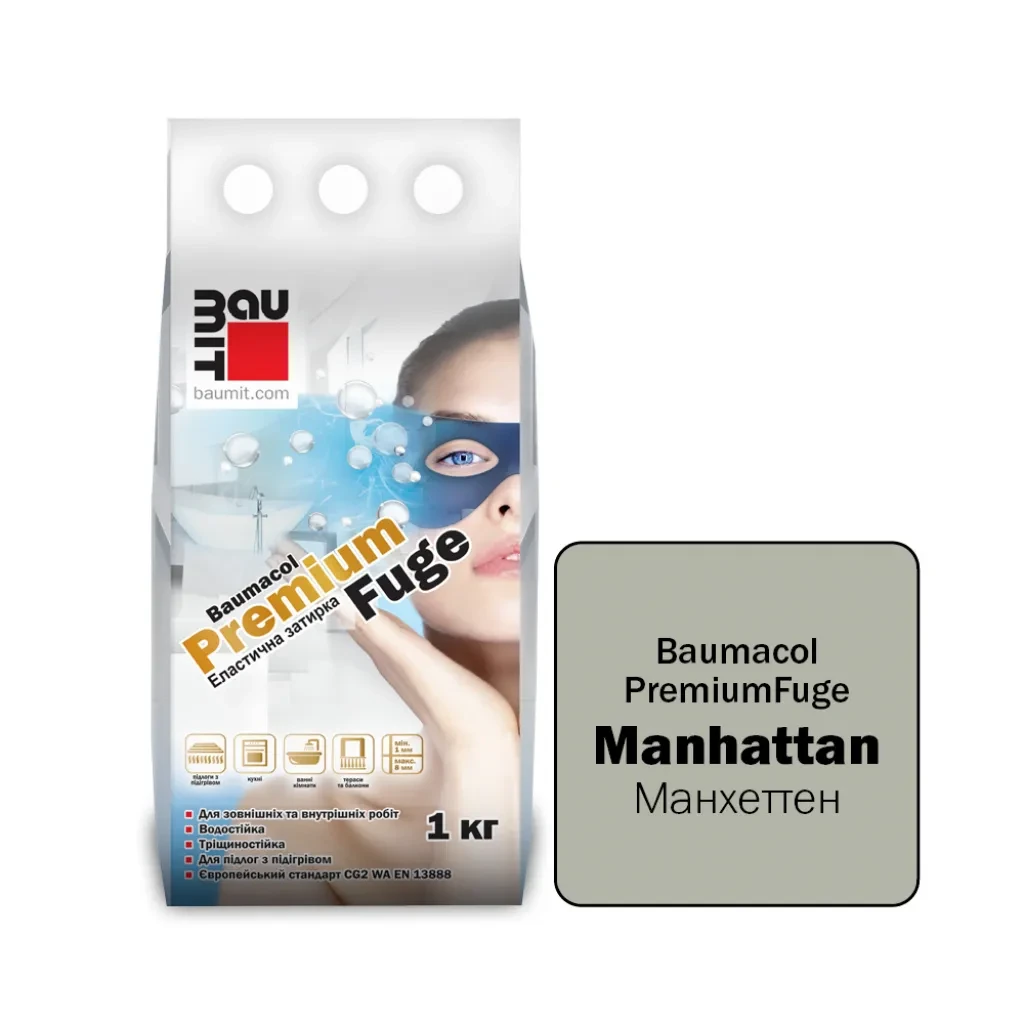 Баумакол Фуга Baumit Premium Fuge Manhattan, 1 кг