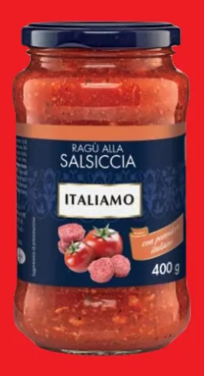 Соус із сальсіччею Italiamo Salsiccia 400гр