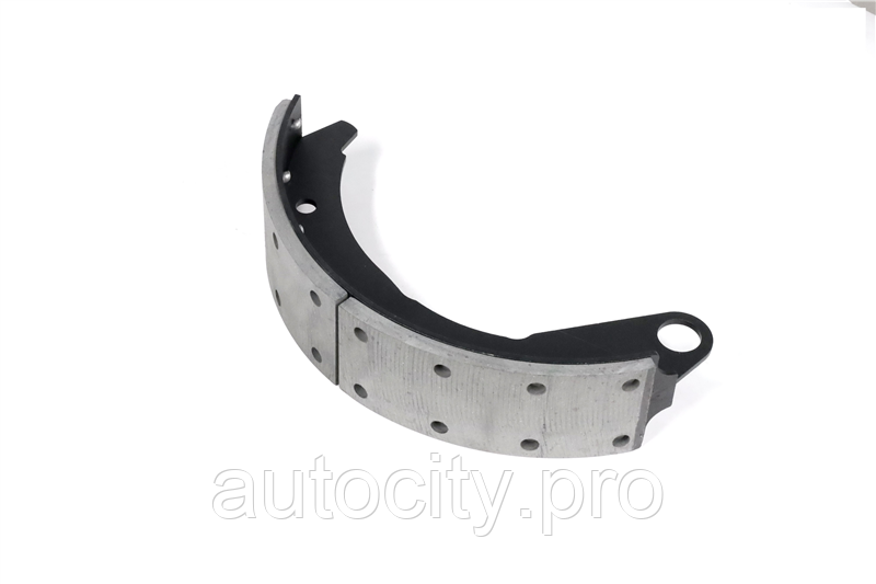 Колодка гальмівна перед. 3307-3501090 (з накл., ГАЗ 3307, 3309, 4301) RIDER, фото 1