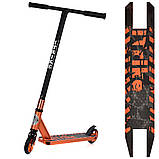 Самокат трюковий двоколісний для дітей від 5 років ITRIKE SR 2-067-6-OR1 Жовтогарячий, фото 2