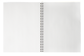 Блокнот зошит для нотаток GLOSS А4, 80 л.,клітинка, пластикова обкладинка BM.24452151