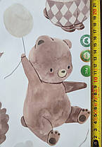 Наклейка на стіну BRUP Звірі з повітряними кульками (лист 28 х 70 см) Б146-18 SL3583A, фото 4