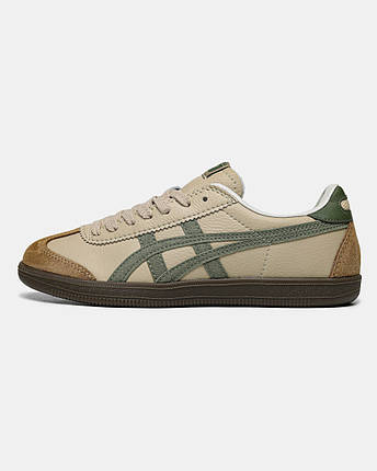 Жіночі Кросівки Asics Onitsuka Tiger Tokuten Beige Green / Асікс Оницука Тайгер Токутен Бежеві із Зеленим, фото 1