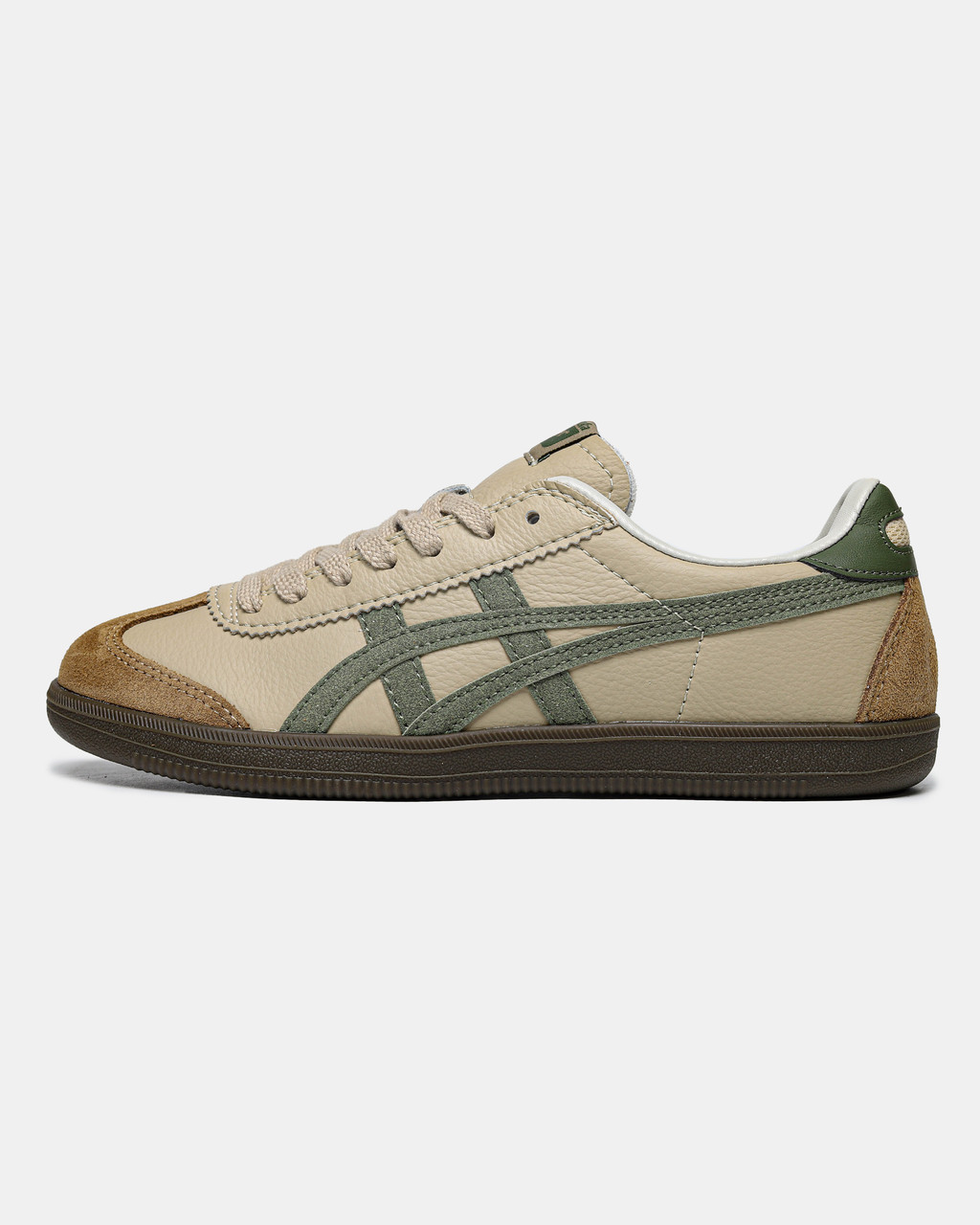 Жіночі Кросівки Asics Onitsuka Tiger Tokuten Beige Green / Асікс Оницука Тайгер Токутен Бежеві із Зеленим