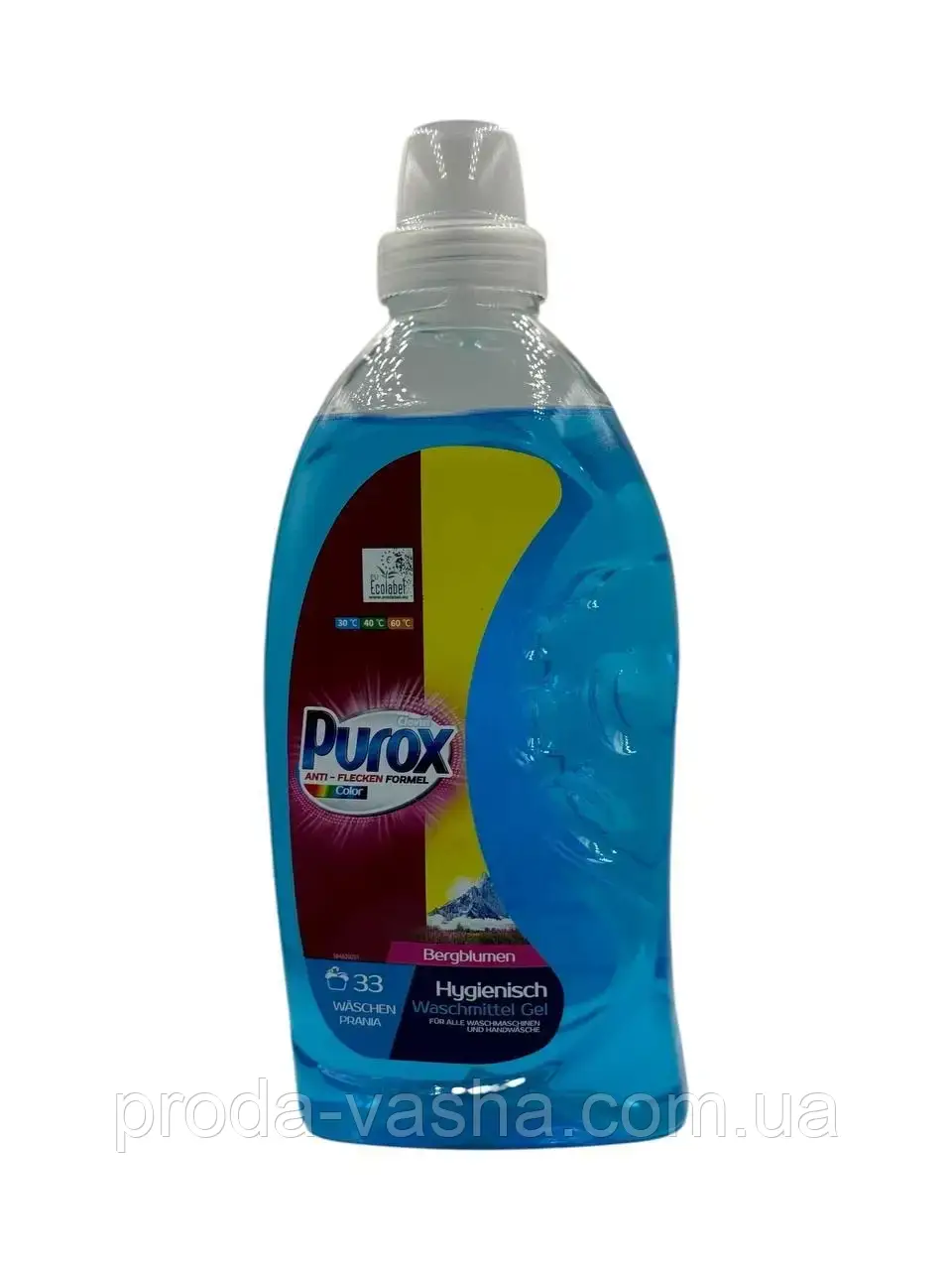 Гель для прання Purox Color 1 л