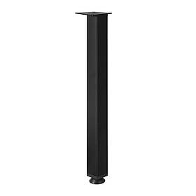 Ніжка регульована з металу 450 мм 1 шт Чорний