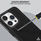 Чохол Pelican Protector Series Magsafe Kevlar Black для iPhone 15 Pro Max, фото 3