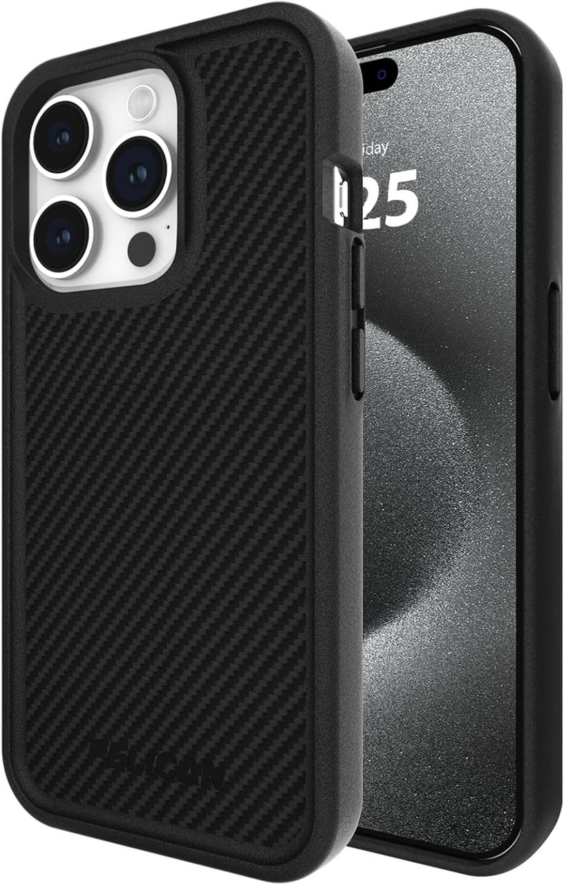 Чохол Pelican Protector Series Magsafe Kevlar Black для iPhone 15 Pro Max