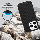 Чохол Pelican Protector Series Magsafe Kevlar Black для iPhone 15 Pro Max, фото 8