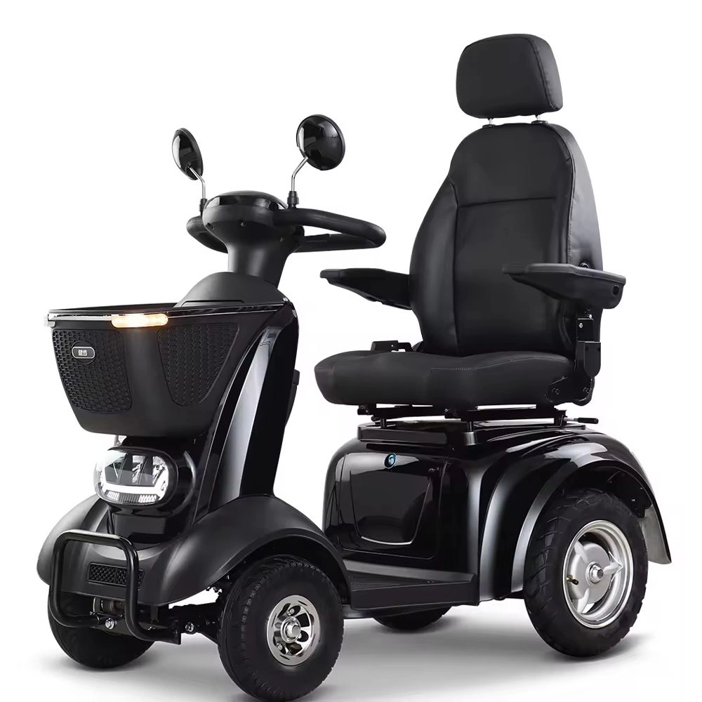 Електроскутер SPRITE-2 (SCE-340-2) black 500 Вт 48 В 20 А·год для літніх людей і людей з особливими потребами
