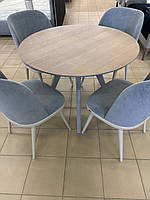 Стіл обідній Fabbi Mobili Lotus-3 розкладний (шпон)